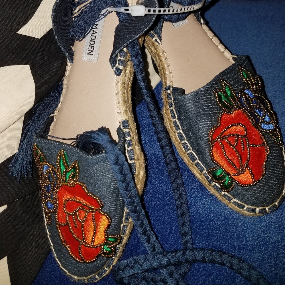 Steve Madden Mesa Denim Espadrilles